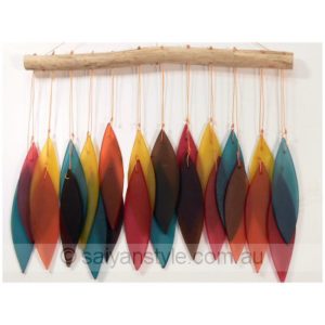 Glass Chime - Leaves